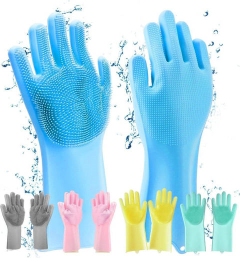Easy Mart® Original Magic Silicon Dish-washing Gloves