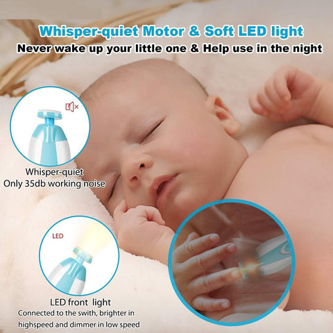 Easy Mart® Electric Baby Nail Trimmer Safe