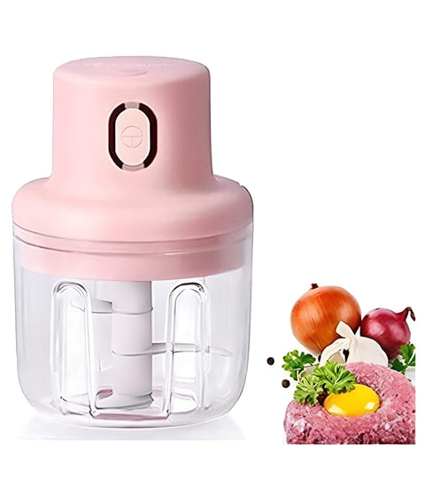Easy Mart® Portable Mini Electric Garlic Food Chopper