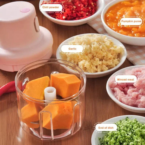 Easy Mart® Portable Mini Electric Garlic Food Chopper