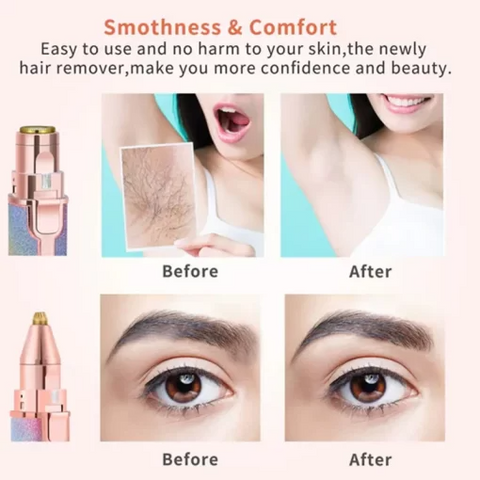 Easy Mart® 2 in 1 Electric Face Hair Remover