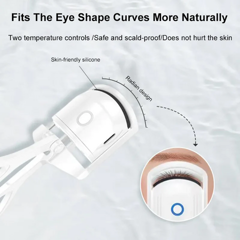 Easy Mart® Portable Electric Heated Eyelash Curler