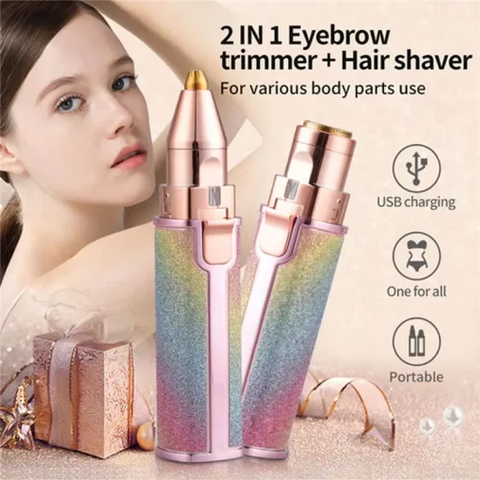 Easy Mart® 2 in 1 Electric Face Hair Remover