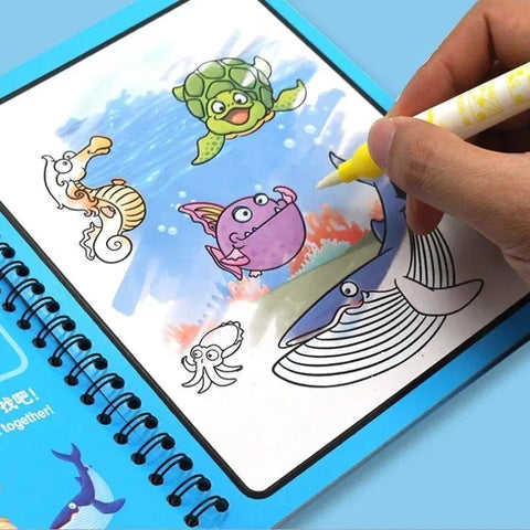 Easy Mart®Magic Water Book For Kids